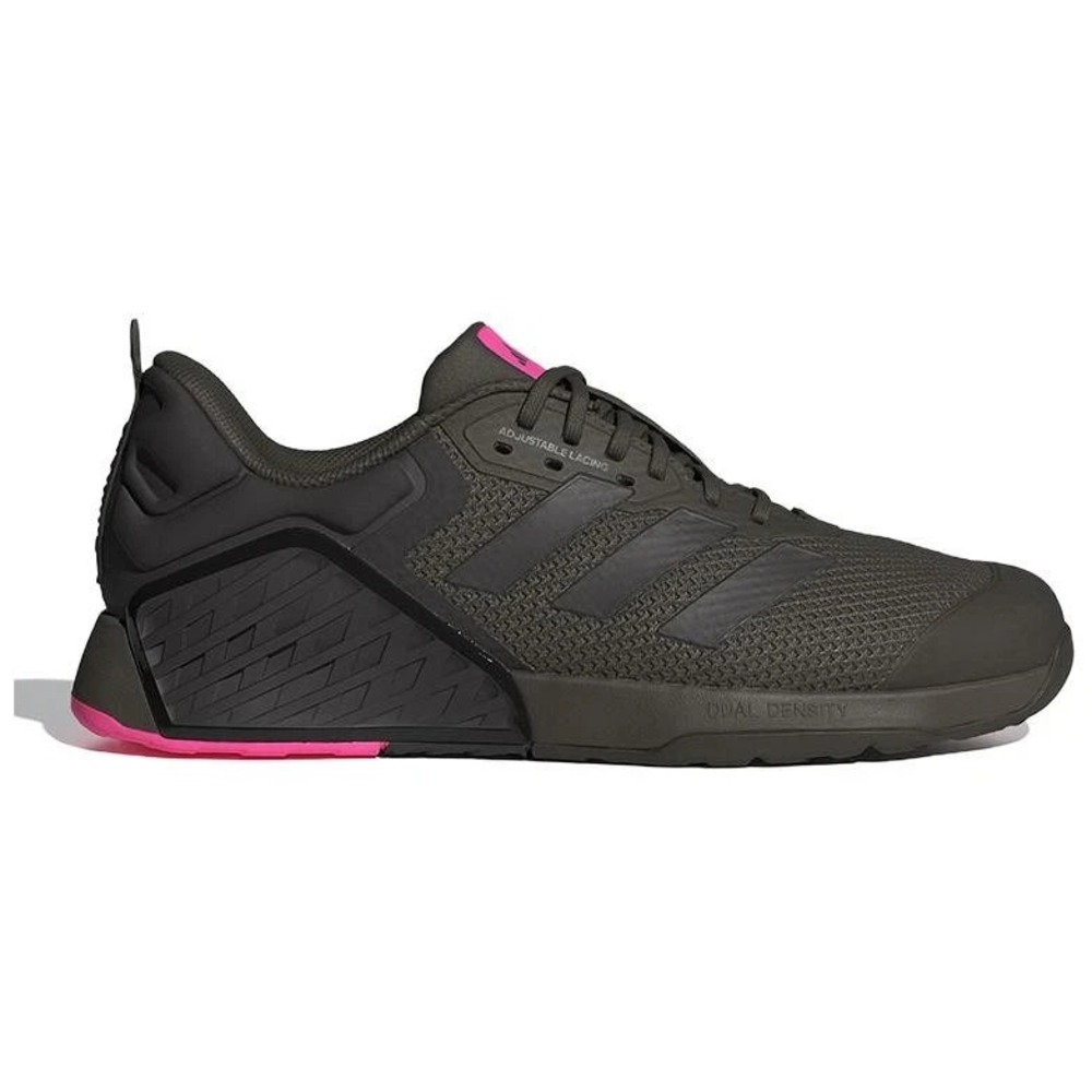 Mens Size 12 Dropset 3 Adidas Training Shoes Sneakers Black/Pink ID8630 NEW